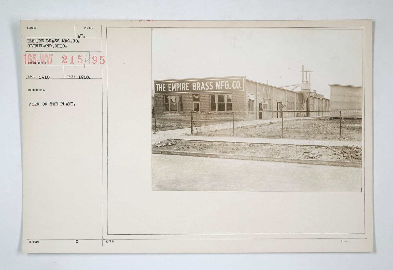 Industries of War - Metals - Steel - General - View of plant. Empire Brass Manufacturing Company, Cleveland, Ohio - DPLA - 1459fd0a20295b6440884b756b30c34d.jpg