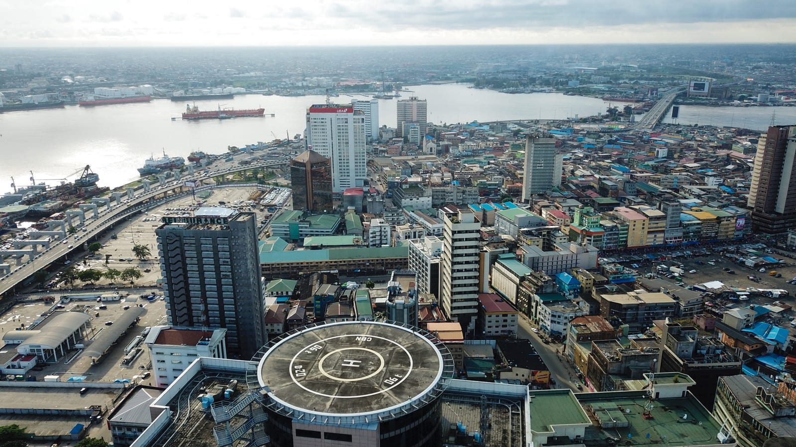 Lagos Nigeria City View Climate change