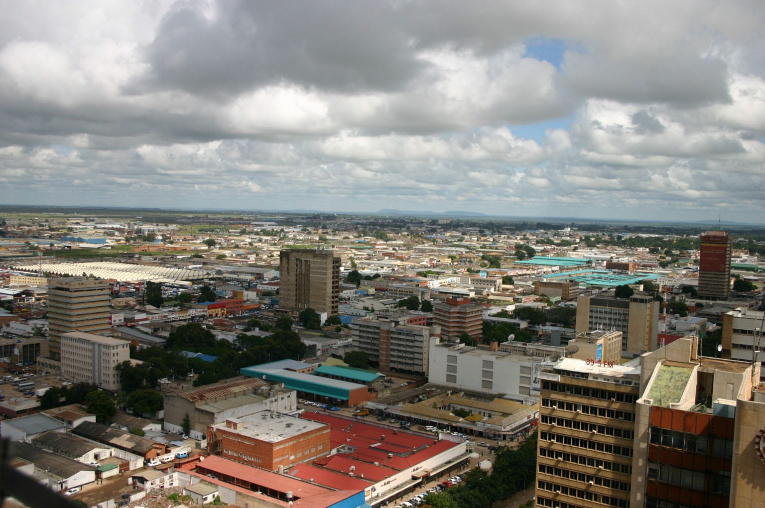 Lusaka, capital city of Zambia